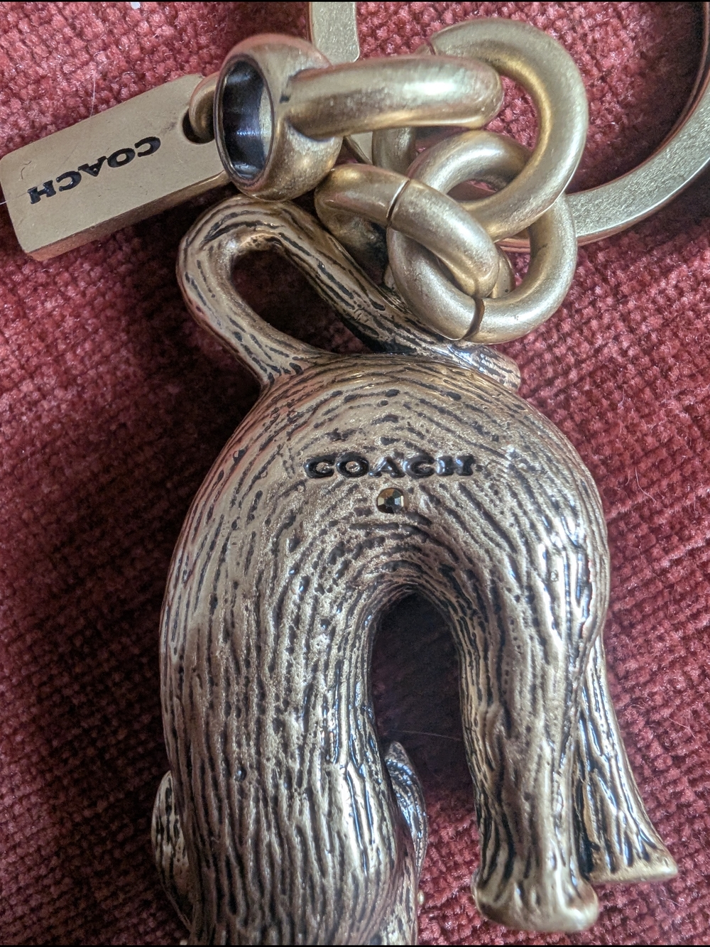 Coach Cat Bag Charm - Picture 2 of 4